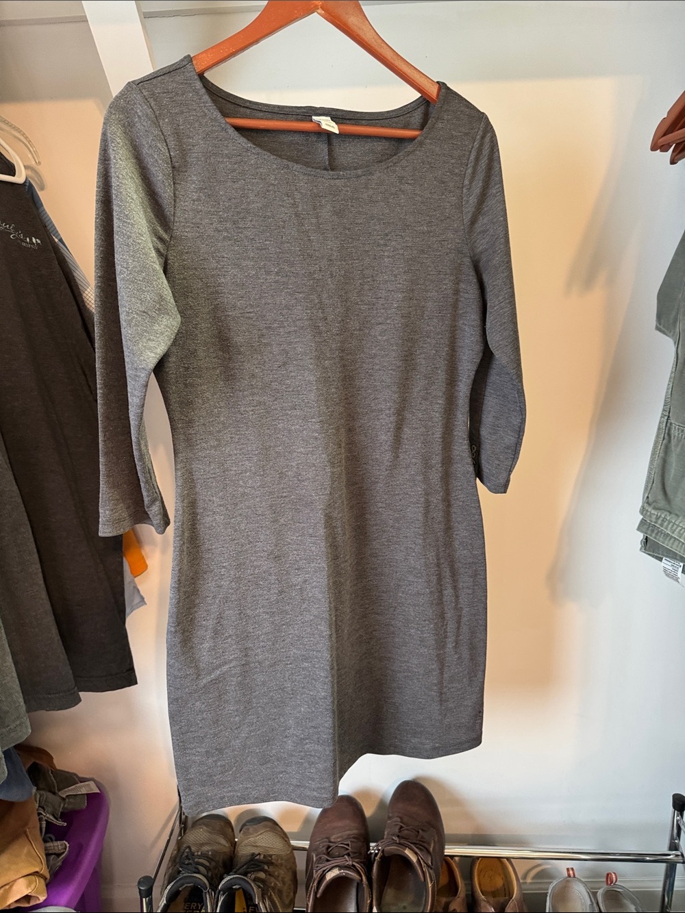 Old Navy Classic Gray Dress - Casual Women’s Dress